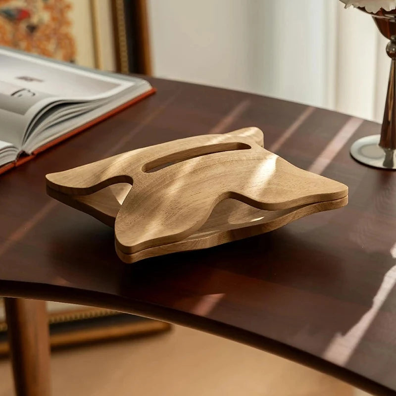 Butterfly Wooden Tissue Box Cover – Luxury Napkin Case Wooden Tissue Box Babs