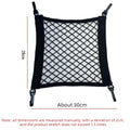 Car Back Seat Elastic Mesh Organizer | Space-Saving Storage Net Car Seat Organizer Babs C