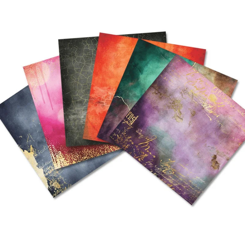24-Sheet Craft Paper Pad – Scrapbooking, Origami & Card Making Craft Paper Pad Babs