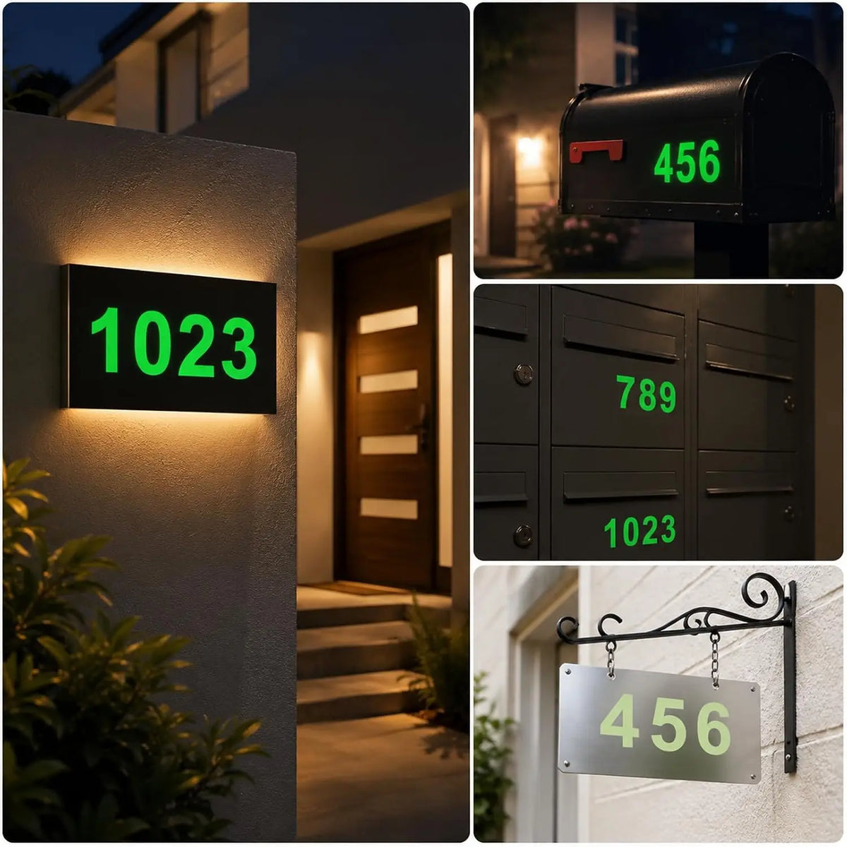 Glow in the Dark Number Wall Stickers – Luminous Ceiling Decals Wall Decal Stickers Babs