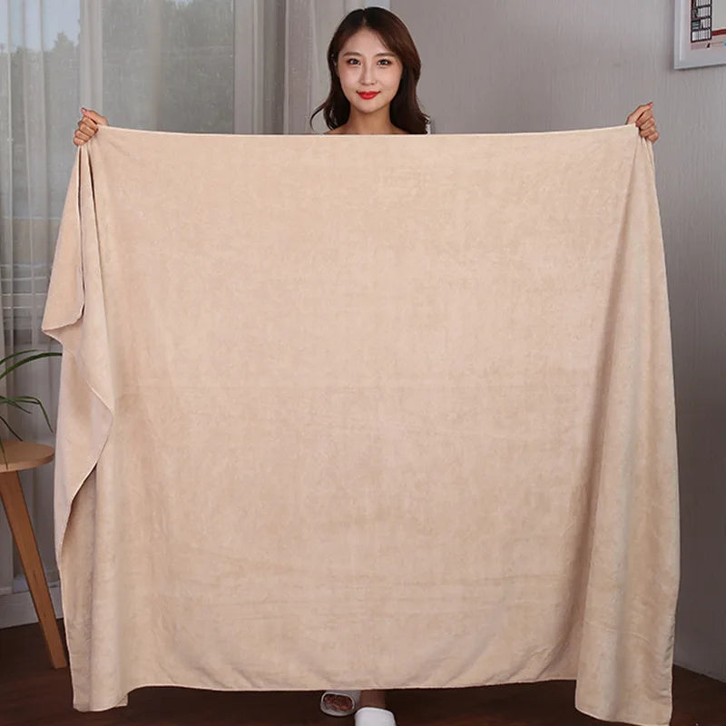 Superfine Microfiber Sports Travel Bath Towel – Quick Dry Microfiber Sports Towel Babs camel 80x180cm