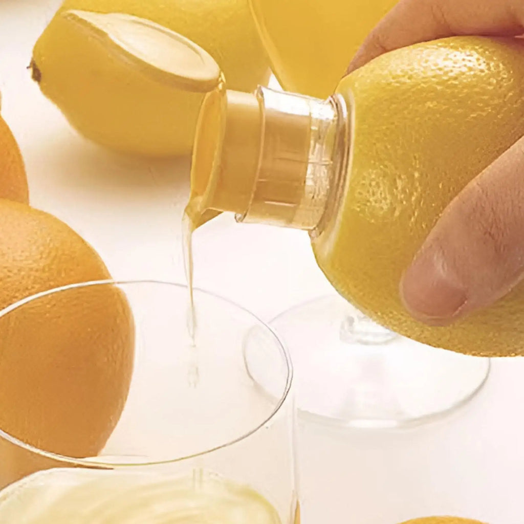 Manual Lemon Squeezer with Built-In Filter – Portable Citrus Juicer Manual Citrus Juicer Babs