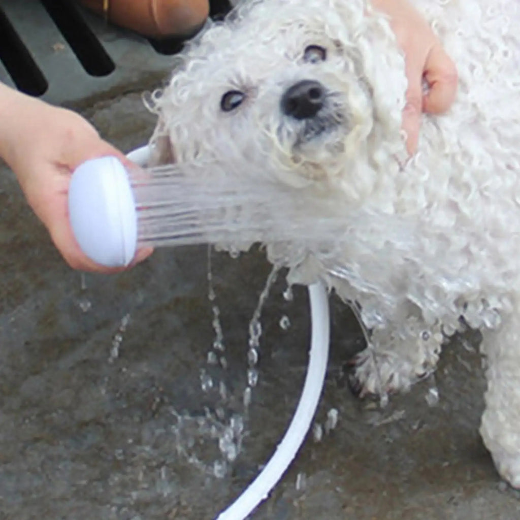 Handheld Pet Shower Sprayer – Universal Faucet Hose Attachment Pet Shower Sprayer Babs