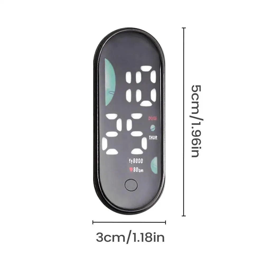 Mini Waterproof LED Digital Car Clock – Dashboard & Motorcycle Digital Car Clock Babs 10