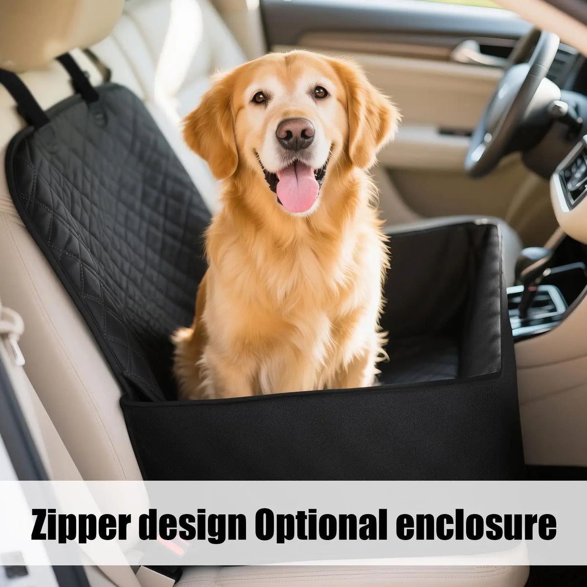 Dog Car Seat Cover Foldable Hammock – Waterproof Pet Travel Seat Pet Car Seat Cover Babs