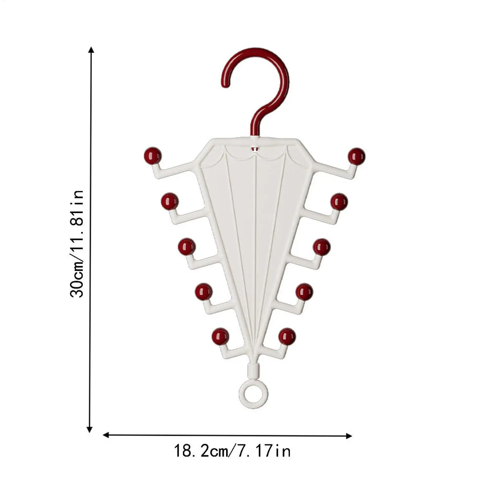 V-Shaped Double-Sided Closet Organizer Hanger | Space Saving Closet Organizer Hanger Babs