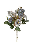 Artificial Silk Rose Bouquet – Wedding & Home Décor Gift Artificial Flower Bouquet Babs Color 1 1 pc