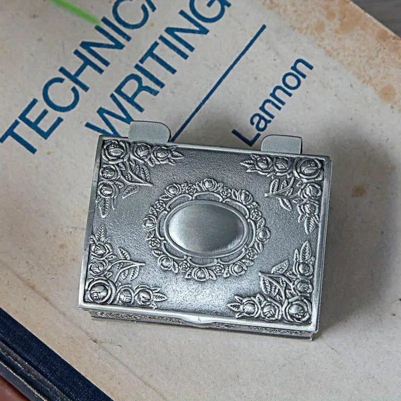 European Retro Zinc Alloy Jewelry Box – Ring & Necklace Storage Jewelry Storage Box Babs