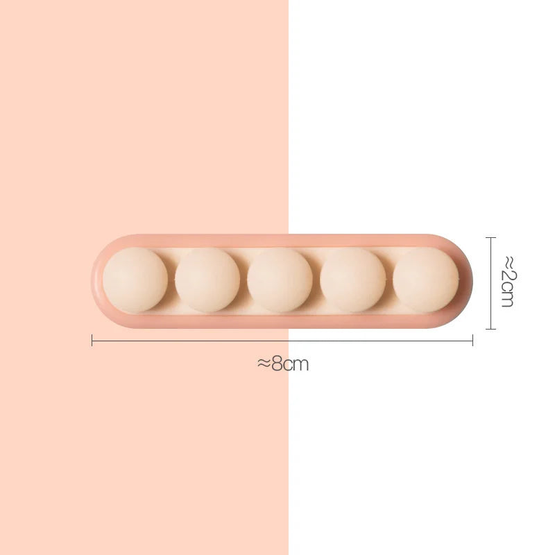 Silicone Cable Organizer Clips – Reusable Self-Adhesive Wire Holder Cable Organizer Clips Babs flesh color
