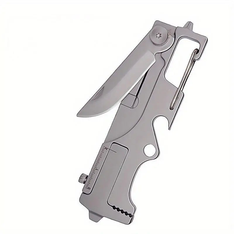 Stainless Steel Multi-Function Keychain Tool & Bottle Opener Multi-Function Keychain Tool Babs