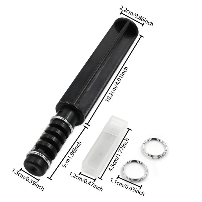 Leather Strip Cutter Tool – Leathercraft Knife with 3 Blades Leather Cutting Tool Babs