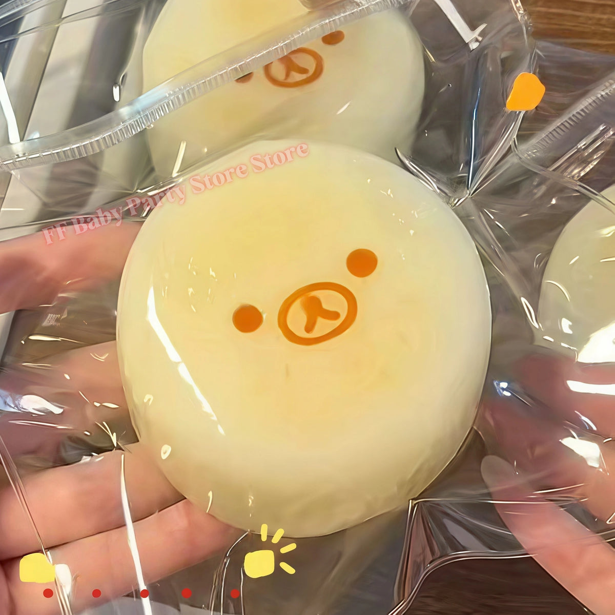 Little Bear Carrot Squishy Fidget Toy – Party Favors for Kids Squishy Fidget Toy Babs