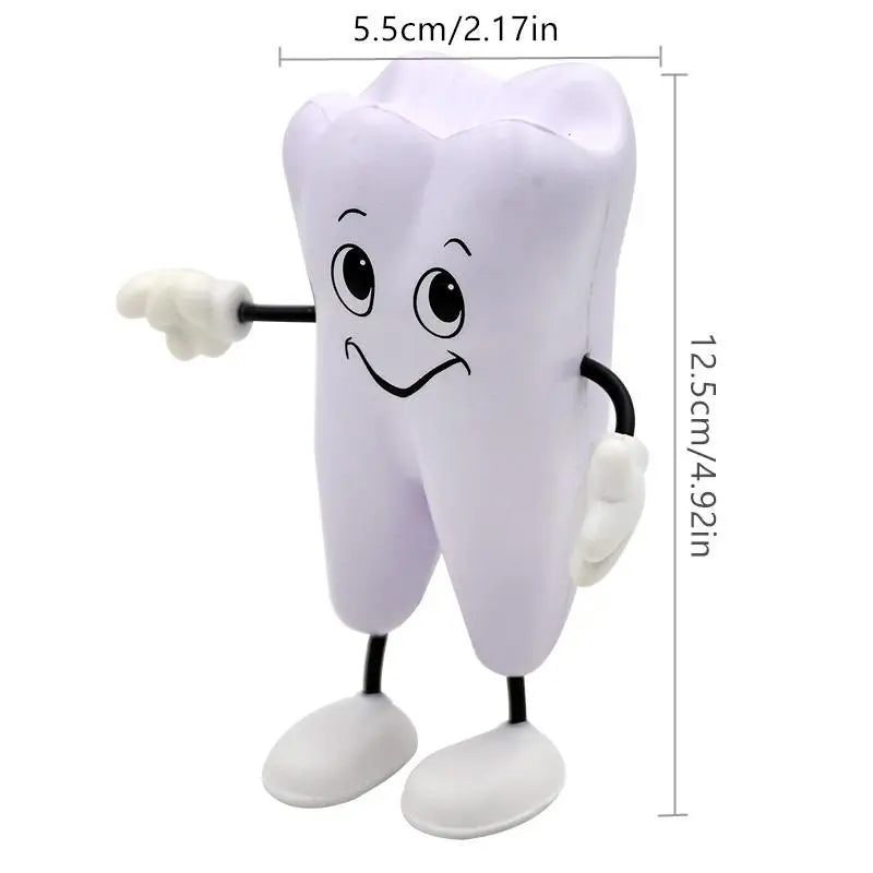 Soft Foam Tooth Figure Model – Dental Gift & Novelty Décor Novelty Foam Figurine Babs