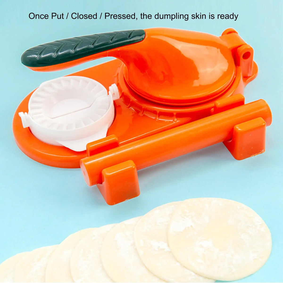 3-in-1 Dumpling Maker Kit – Wrapper Mold & Rolling Pin Dumpling Maker Kit Babs