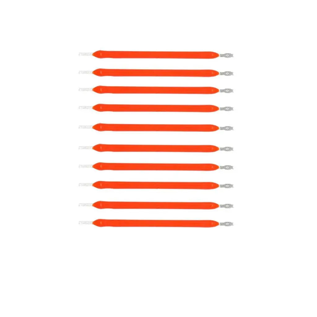 38mm LED Filament Light Beads 10pcs – 3V Bulb Repair Parts LED Filament Beads Babs red