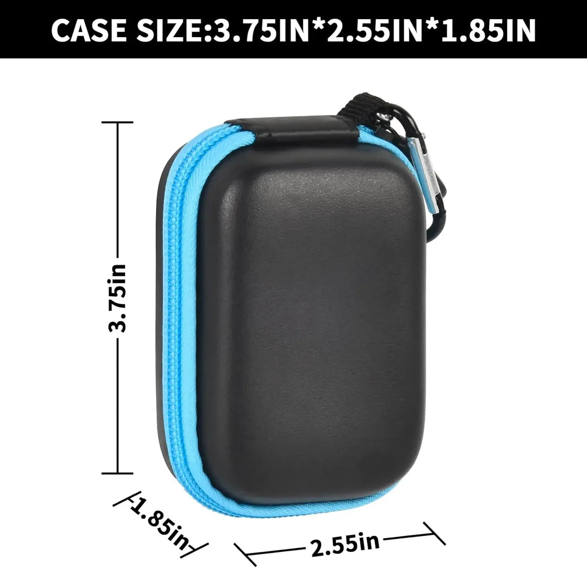 Carrying Case for Noxgear 39g Wearable Bluetooth Clip Speaker Speaker Carrying Case Babs