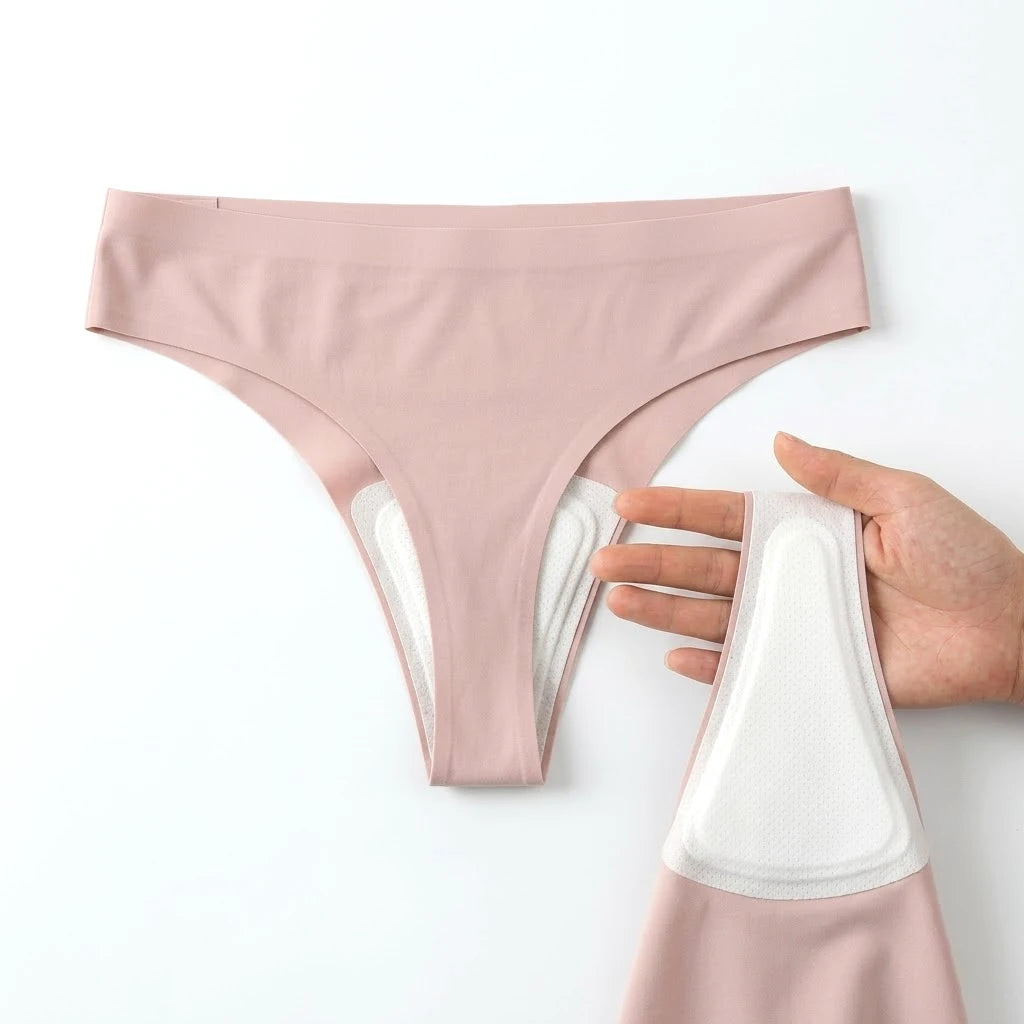 Seamless No-Show Thong Panties for Women – Invisible G-String Women's Thong Panties Babs