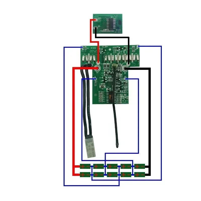 Hitachi BSL1830 18V/20V Battery Shell + PCB Protection Board Battery Shell Kit Babs