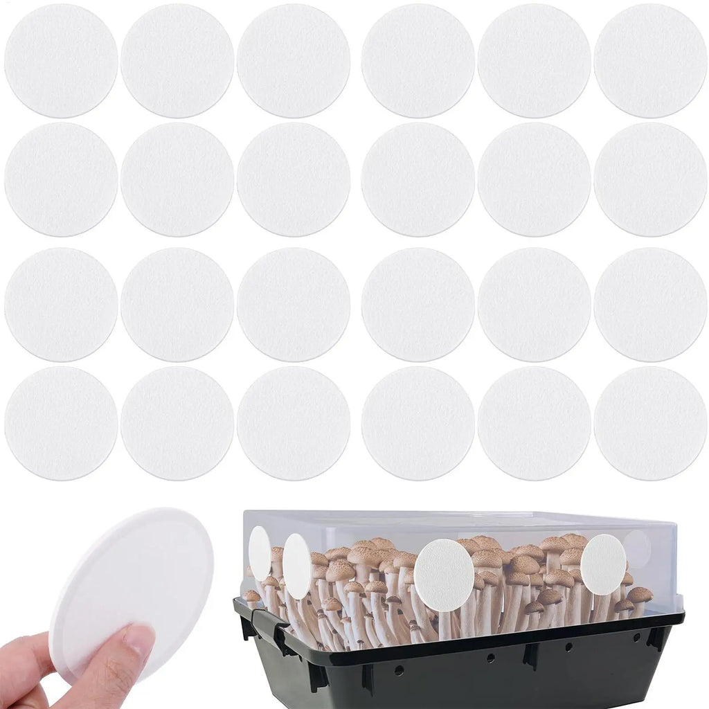 Monotub Adhesive Filter Discs 2MM – 24pc Mushroom Grow Pads Mushroom Grow Filter Babs