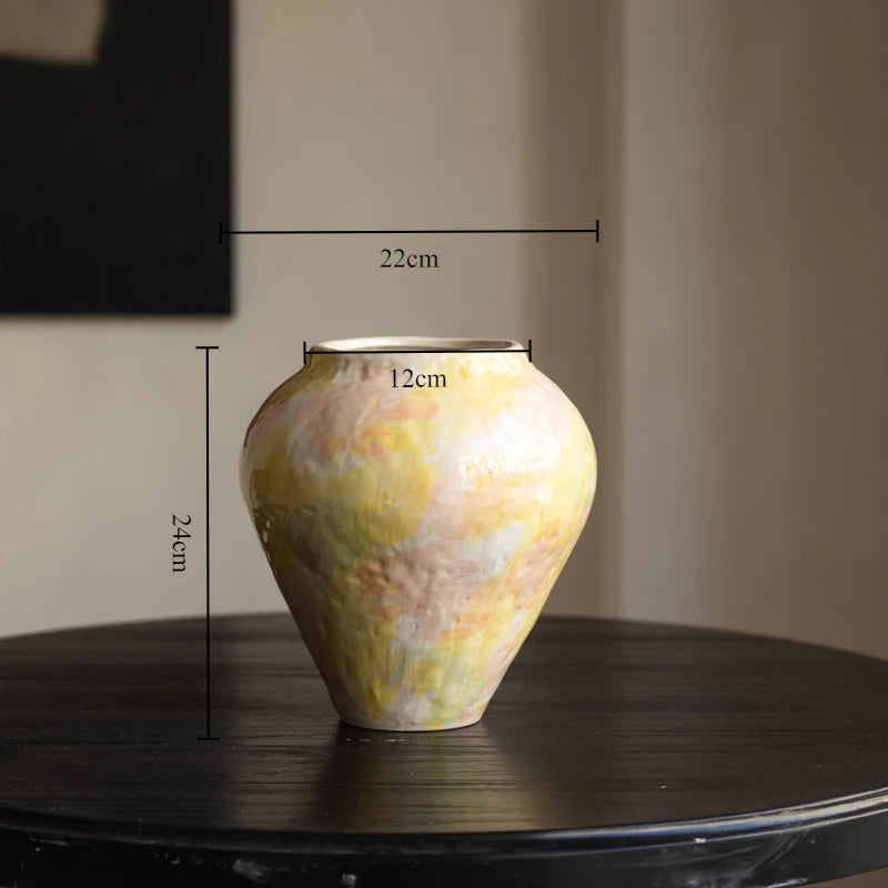 Modern Handmade Ceramic Vase – Elegant Home Décor Ornament Ceramic Decorative Vase Babs 22x24CM