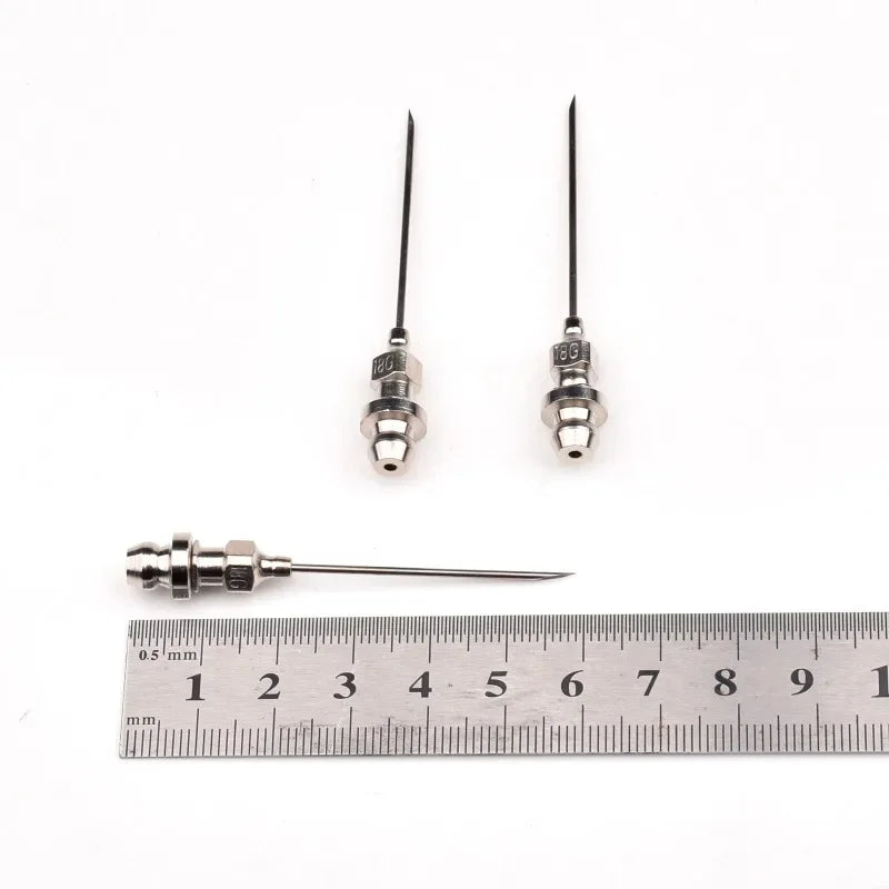 5-Pack Grease Needle Nozzles for Bearings & Ball Joints Grease Gun Accessory Babs