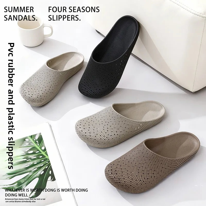 Men's Breathable Slip-On Clogs – Anti-Slip Summer Sandals Slip-On Clogs Babs