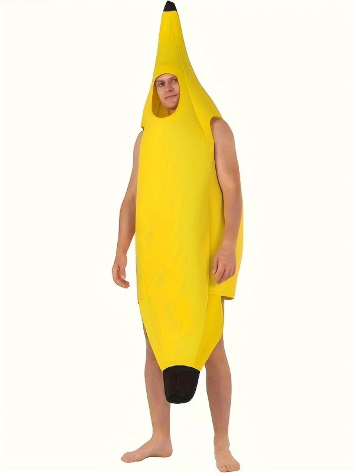 Banana Costume – Lightweight Unisex Cosplay for Parties Novelty Costume Babs