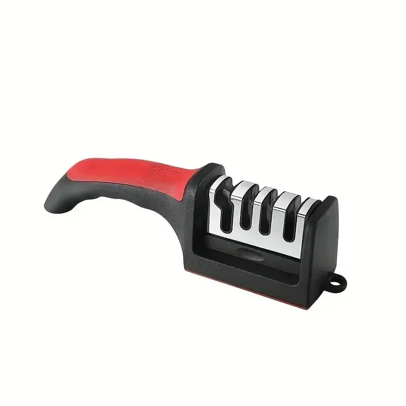 3-in-1 Handheld Manual Knife Sharpener – Kitchen Whetstone Knife Sharpener Babs 1PC Four paragraphs 22 5cm