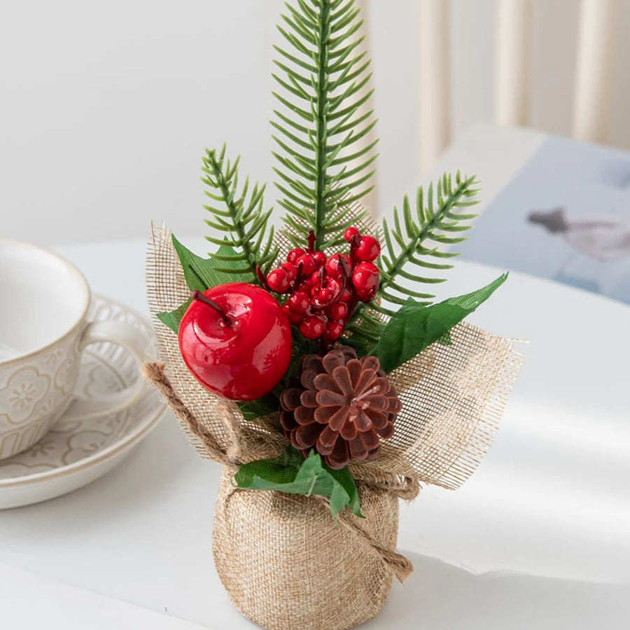Artificial Plum Blossom Flower Bonsai – Home & Wedding Decor Artificial Flower Bonsai Babs