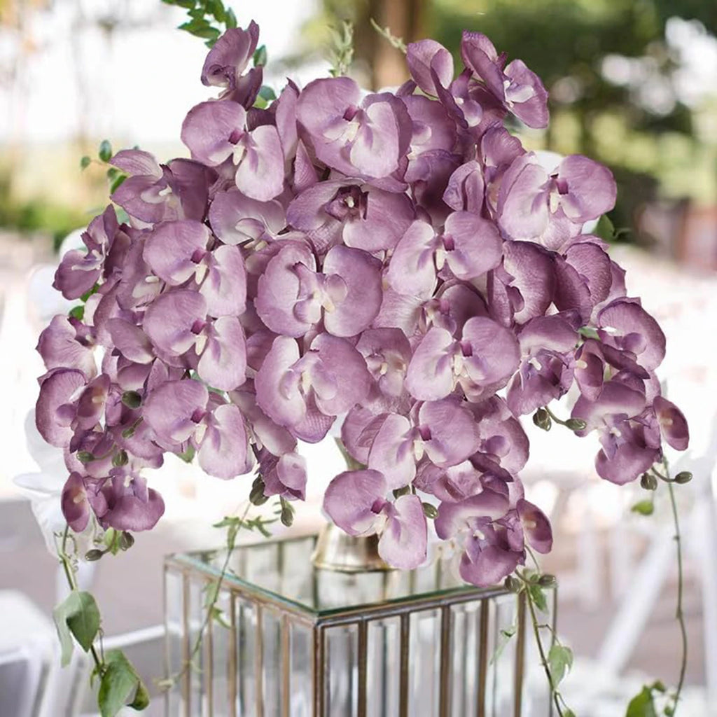 3D Silk Butterfly Orchid Artificial Flower Branch – 1/3 Pcs Artificial Flower Branch Babs