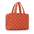 Travel Toiletry Bag with Hanging Hook & Leakproof Compartments Travel Toiletry Bag Babs Orange