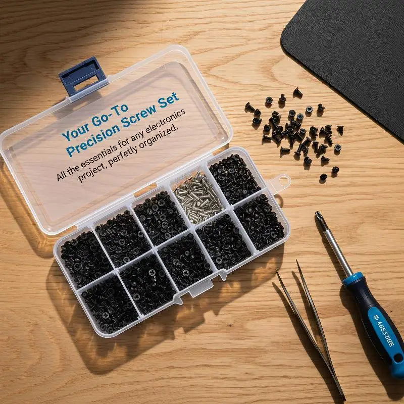 500/600Pcs M2 M2.5 M3 Laptop Repair Screw Kit | Carbon Steel Laptop Repair Screw Kit Babs