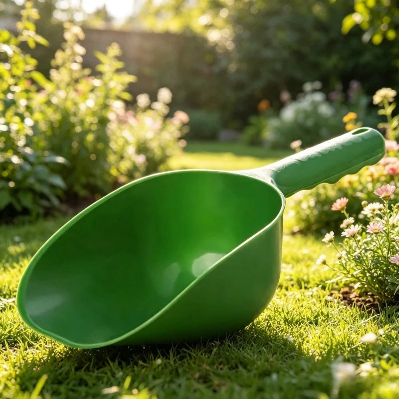 Plastic Garden Scoop & Soil Shovel – Indoor, Balcony & Pot Use Garden Hand Shovel Babs