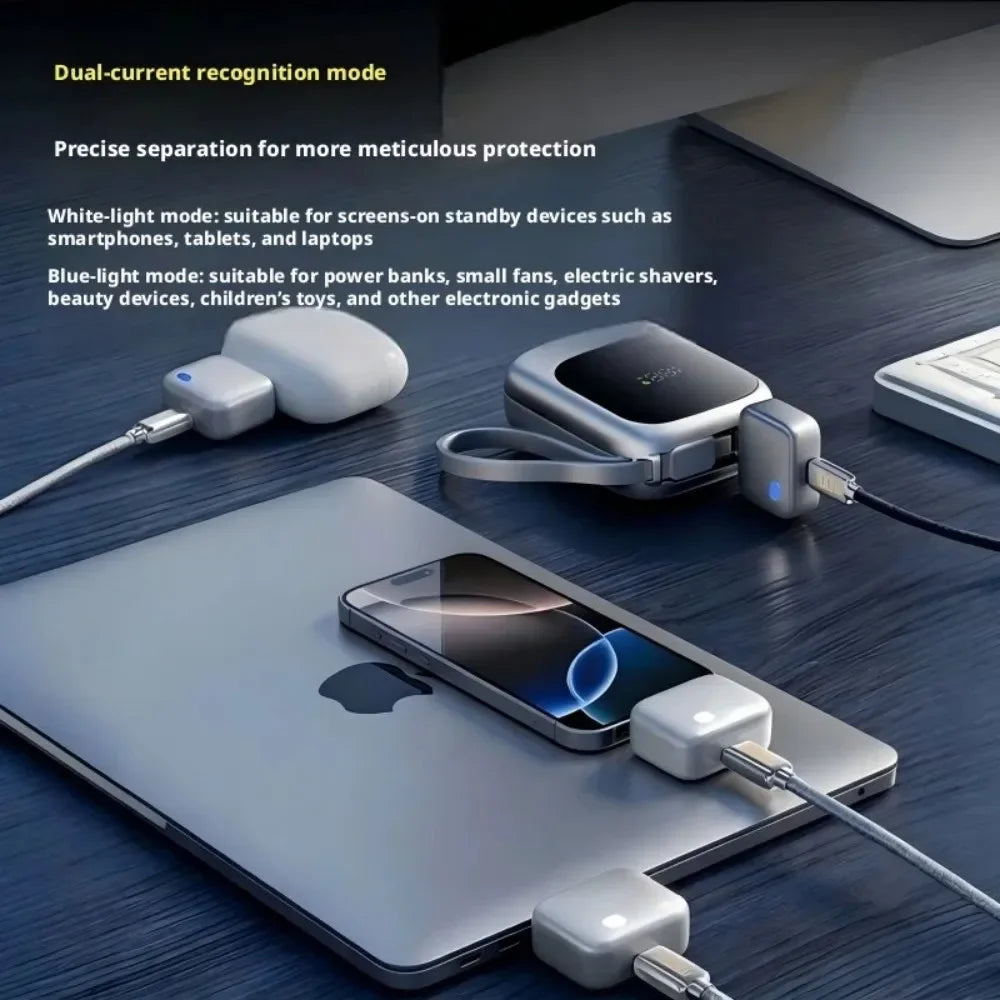 140W Auto Power-Off USB-C Charging Adapter | Smart Full-Charge Separator USB-C Charging Adapter Babs