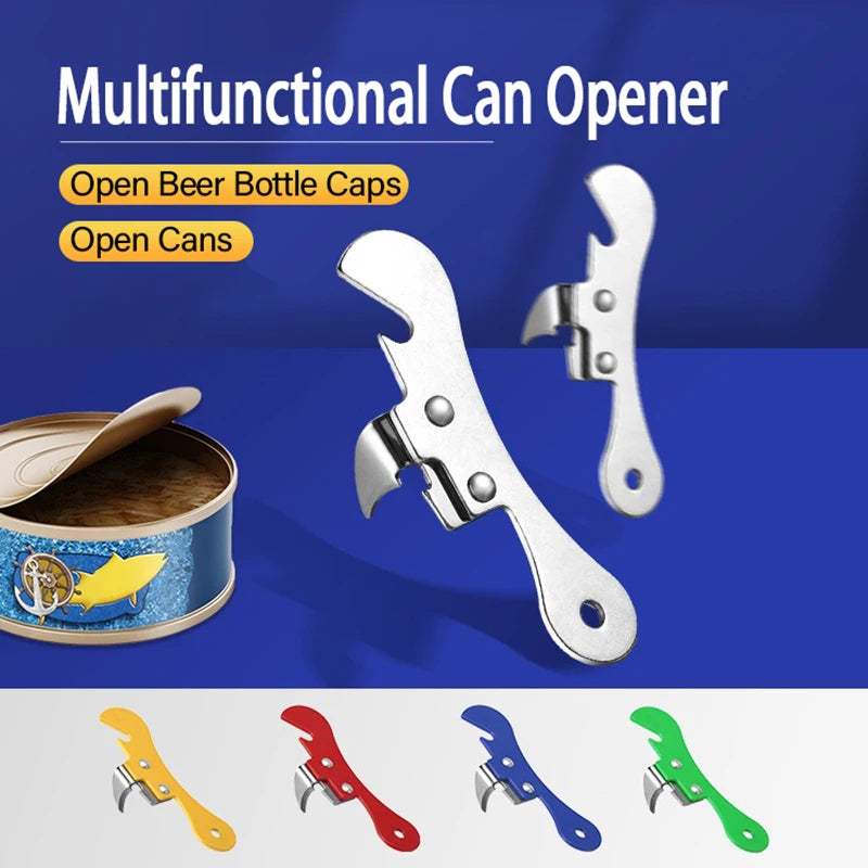 Portable Multifunction Jar & Bottle Cap Lid Opener – Stainless Steel Jar & Lid Opener Babs