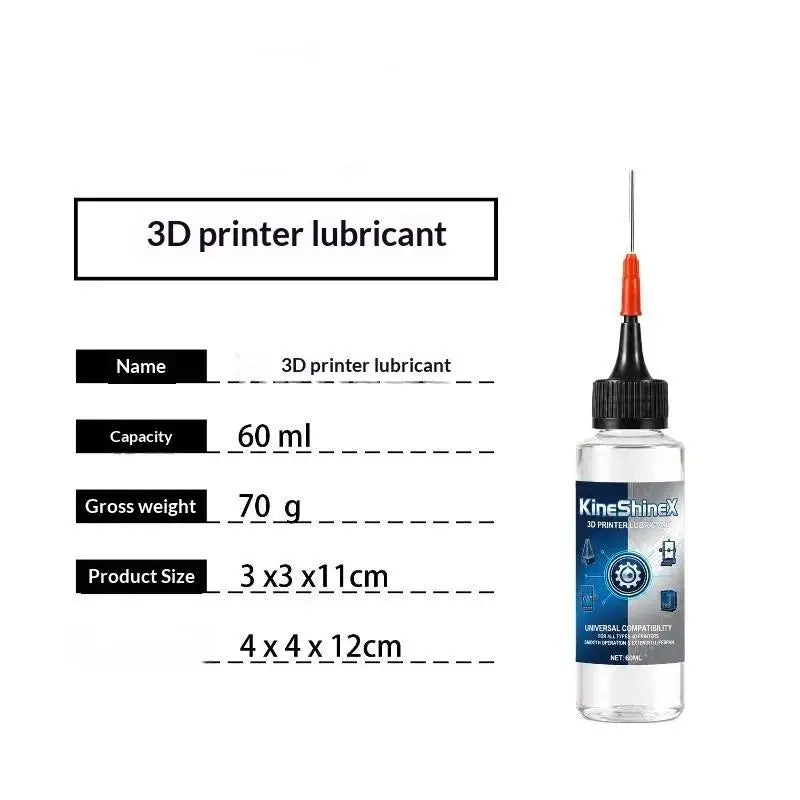 HUXUAN 60ml 3D Printer Lubricating Grease – Rails & Lead Screws 3D Printer Lubricant Babs