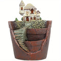 Creative Resin Succulent Planter – City Sky Flowerpot Décor Decorative Planter Babs villa