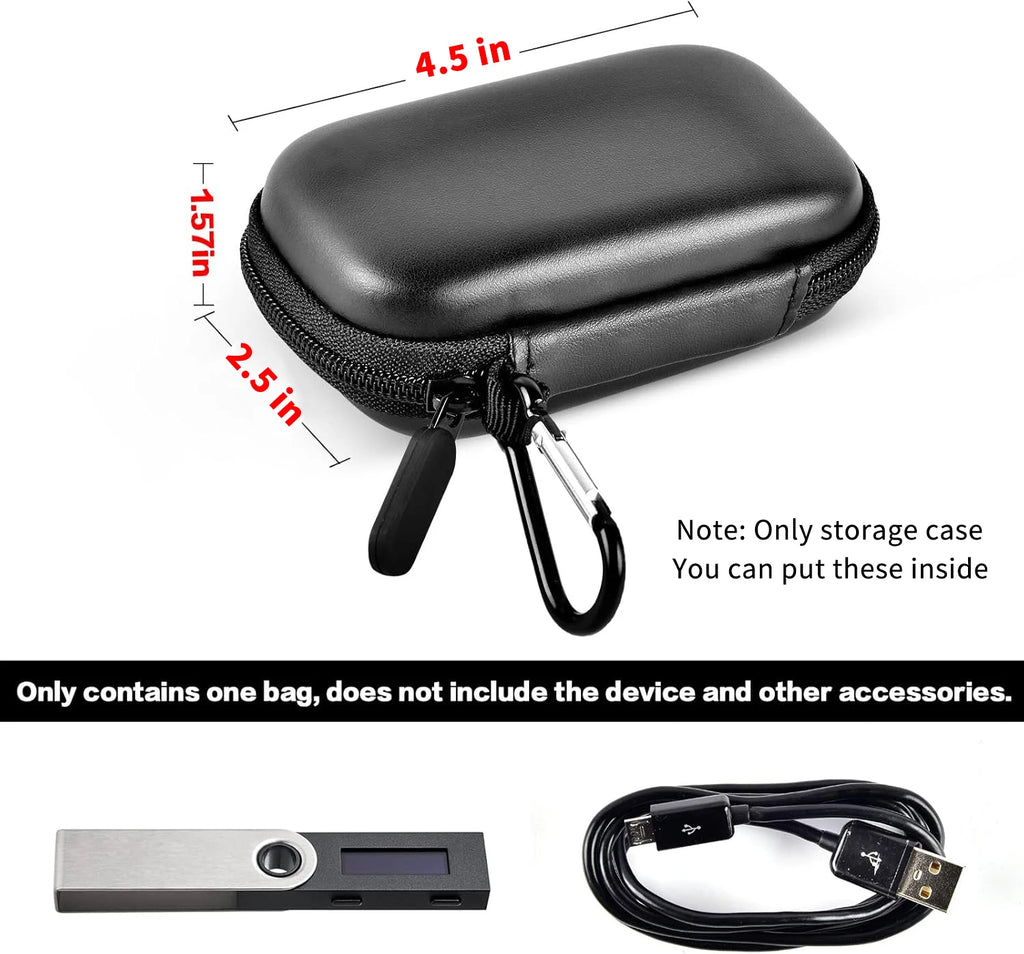 Hard EVA Case for Ledger Nano X/S/Plus – Shockproof Crypto Wallet Crypto Wallet Case Babs