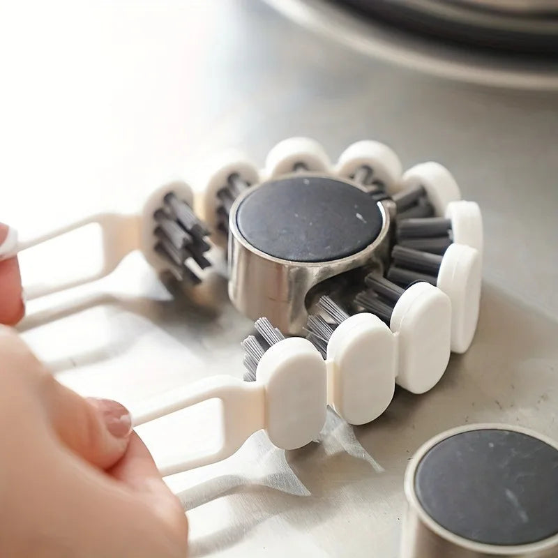 Bendable Crevice Cleaning Brush – Flexible Soft Bristle Sink Brush Crevice Cleaning Brush Babs