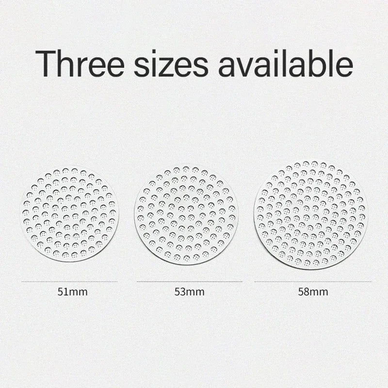 Reusable Coffee Puck Screen 51/53/58mm Stainless Steel Espresso Filter Espresso Filter Screen Babs
