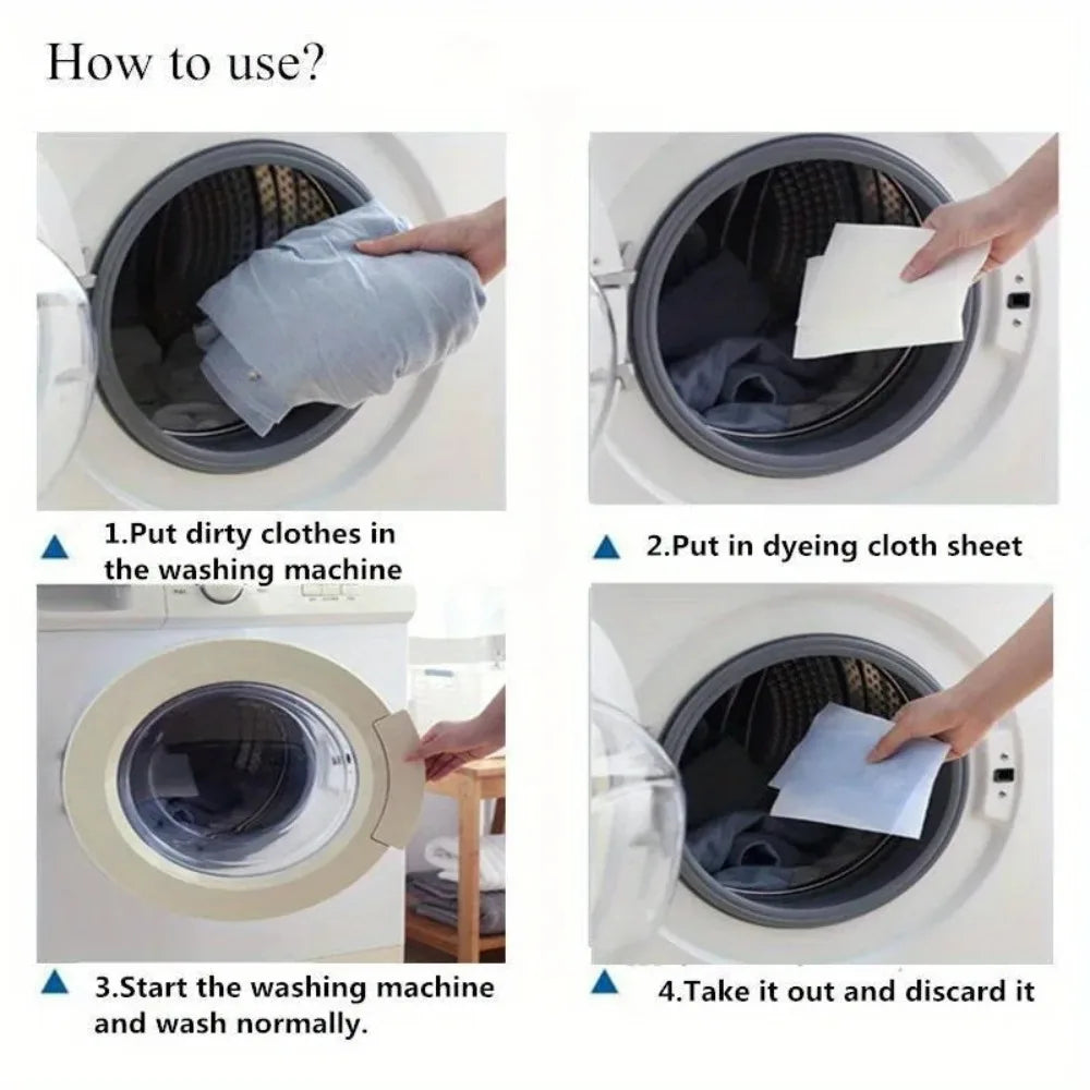 Color Catcher Laundry Sheets – Anti Color Run & Dye Trapping Color Catcher Sheets Babs