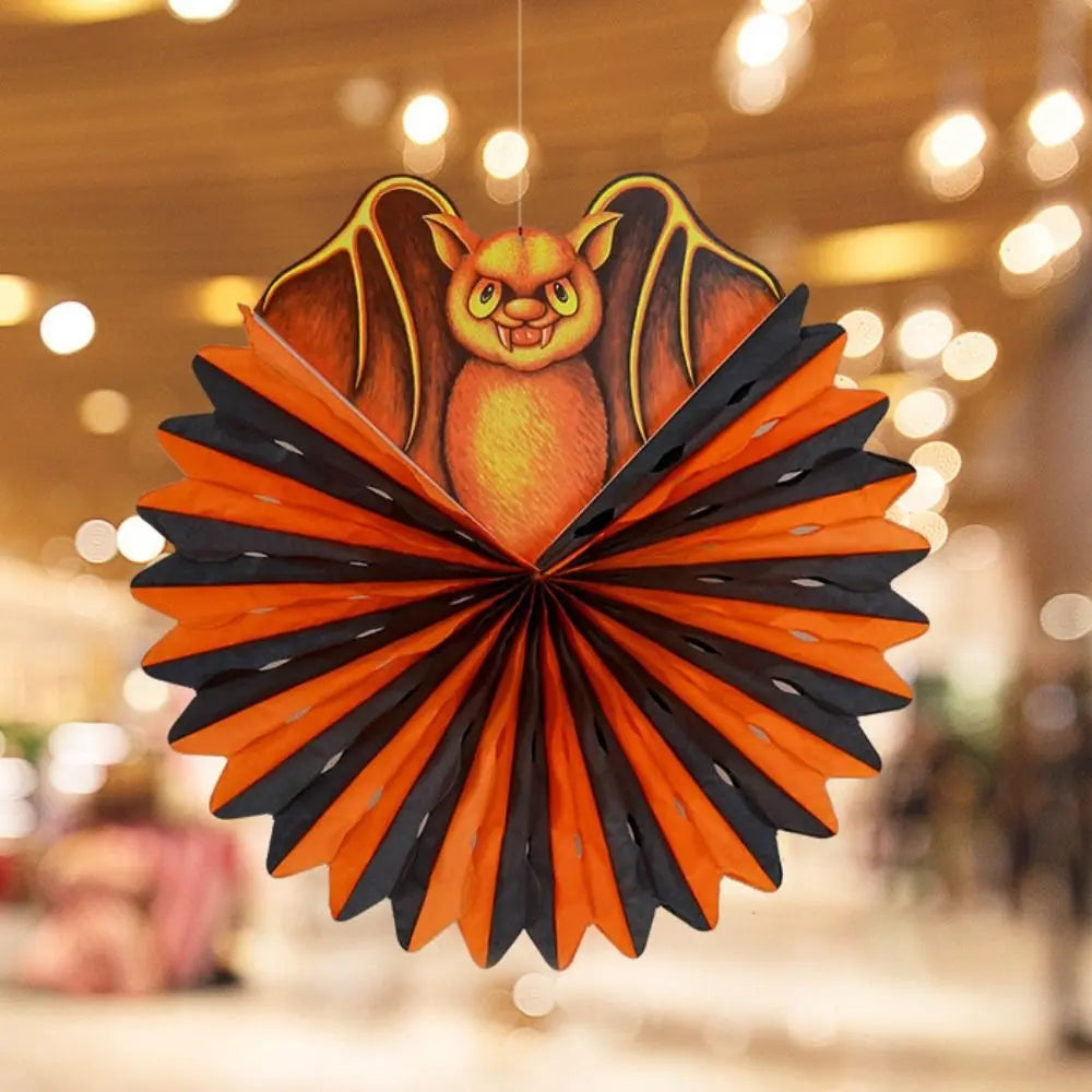Halloween Paper Pendants – Bat, Ghost, Pumpkin Decorations Halloween Party Decoration Babs Style C