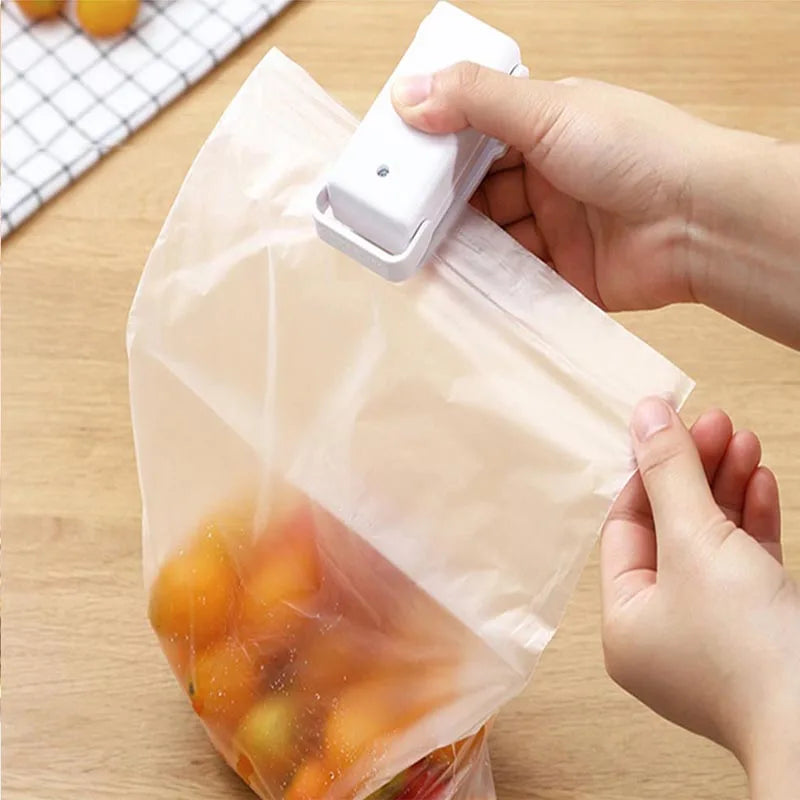 Mini Thermal Bag Sealer – Heat Seal Clips for Food & Snacks Bag Sealer Clip Babs