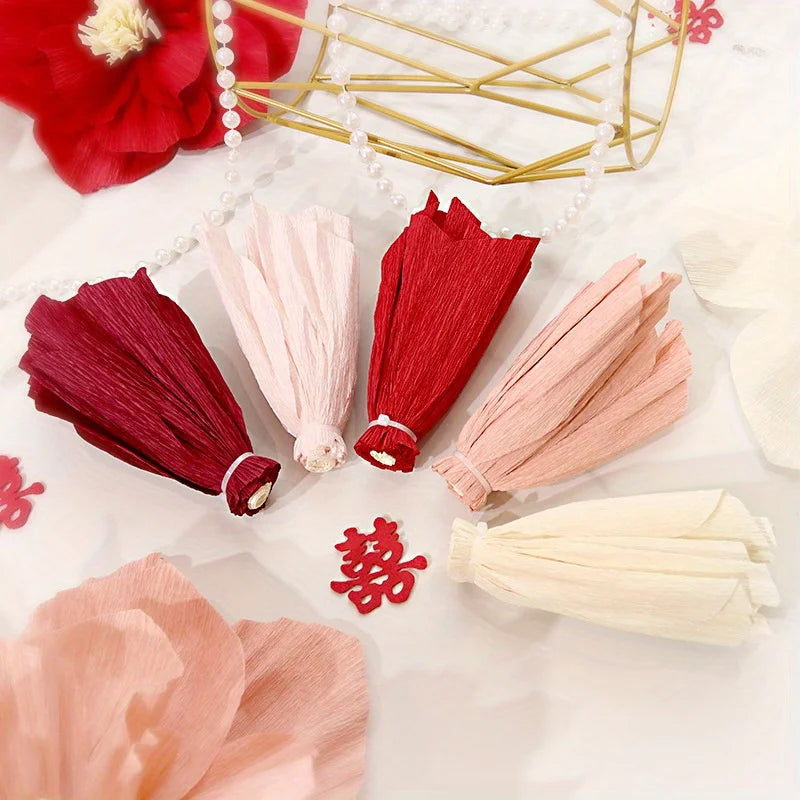 30cm 3D Paper Flowers Wedding Wall Décor – Set of 3 Paper Flower Decor Babs
