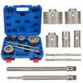 9-Pc Concrete Hole Saw Drill Bit Set 30mm–100mm Masonry Kit Hole Saw Drill Set Babs 1set