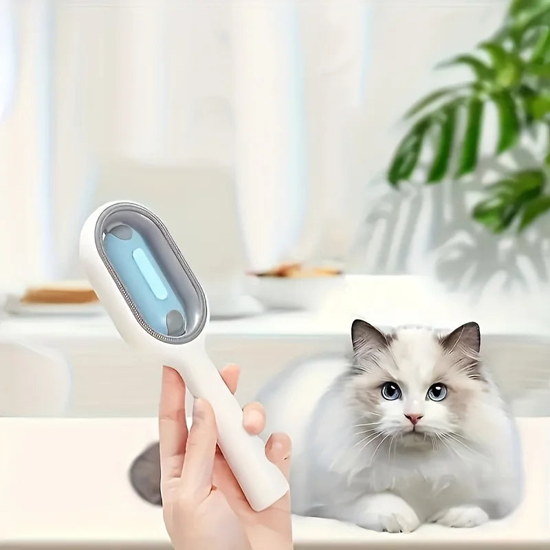 Double-Sided Pet Grooming Comb with Water Tank | Cat & Dog Pet Grooming Comb Babs