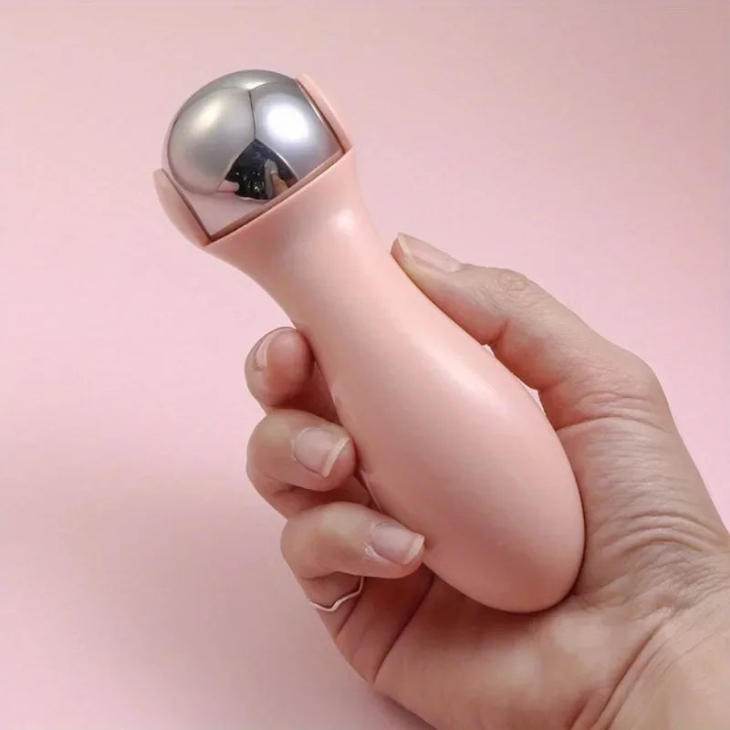 720° Rotating Stainless Steel Facial Massager – Hot & Cold Facial Massager Babs
