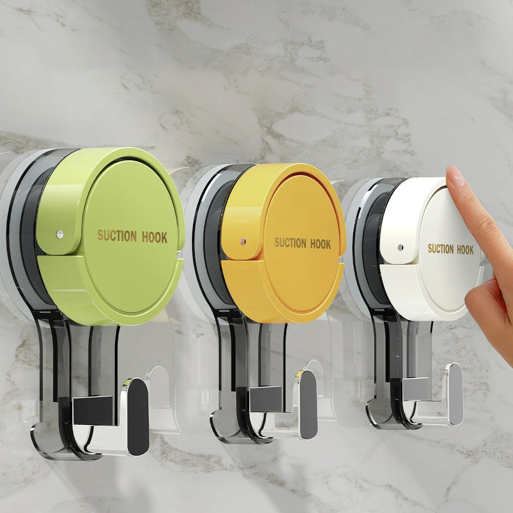 Reusable Suction Cup Hooks – Waterproof Bathroom Wall Hooks Suction Cup Hook Babs