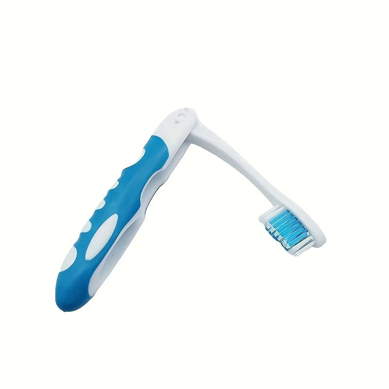 Manual Folding Travel Toothbrush – Full Head, Medium Bristles Travel Toothbrush Babs 1 pc 4