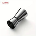Stainless Steel Dual Shot Jigger Cocktail Measure Cup Cocktail Jigger Babs S